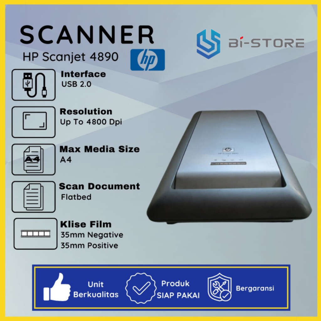 Scanner HP Scanjet 4890