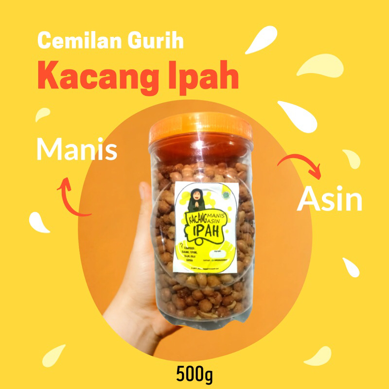 

stik Kacang ipah 500gr