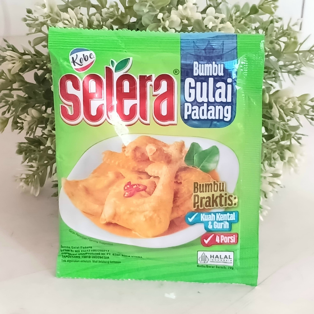 

Kobe Selera Bumbu Instan Ayam goreng Lengkuas/Sayur lodeh/ Gulai padang