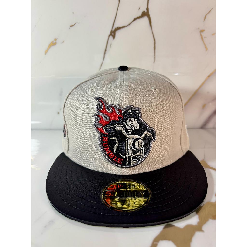 Topi New Era Binghamton Rumble Ponies 30th Two Tone Edition 59Fifty Fitted Original