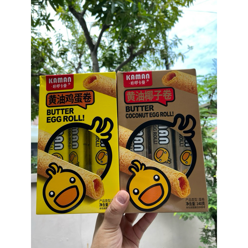 

Kaman Butter Egg Roll Butter/Kaman Coconut Egg Roll