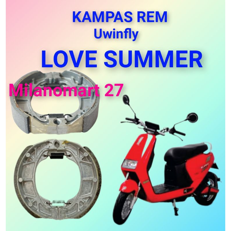 kampas rem uwinfly love summer kampas rem sepeda listrik uwinfly love sumer