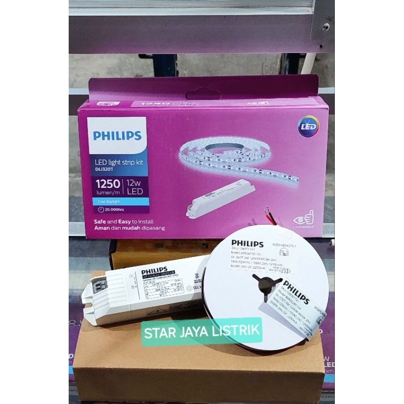 Led Strip Philips 5 Meter My Living Linea 18 Watt dan 6 Watt Dengan Trafo/Tanpa Trafo 31059 Warna Ku