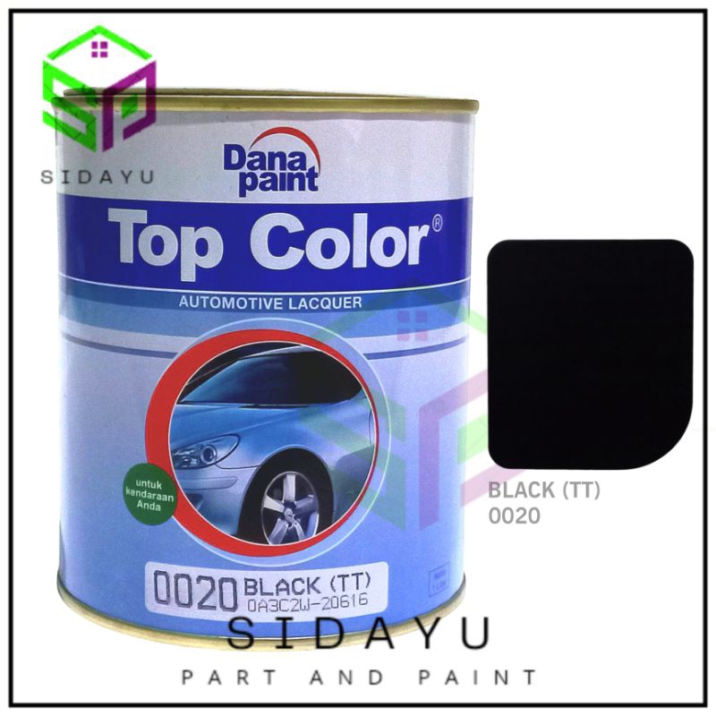 Cat Duco NC Dana Paint Top Color Black 0020