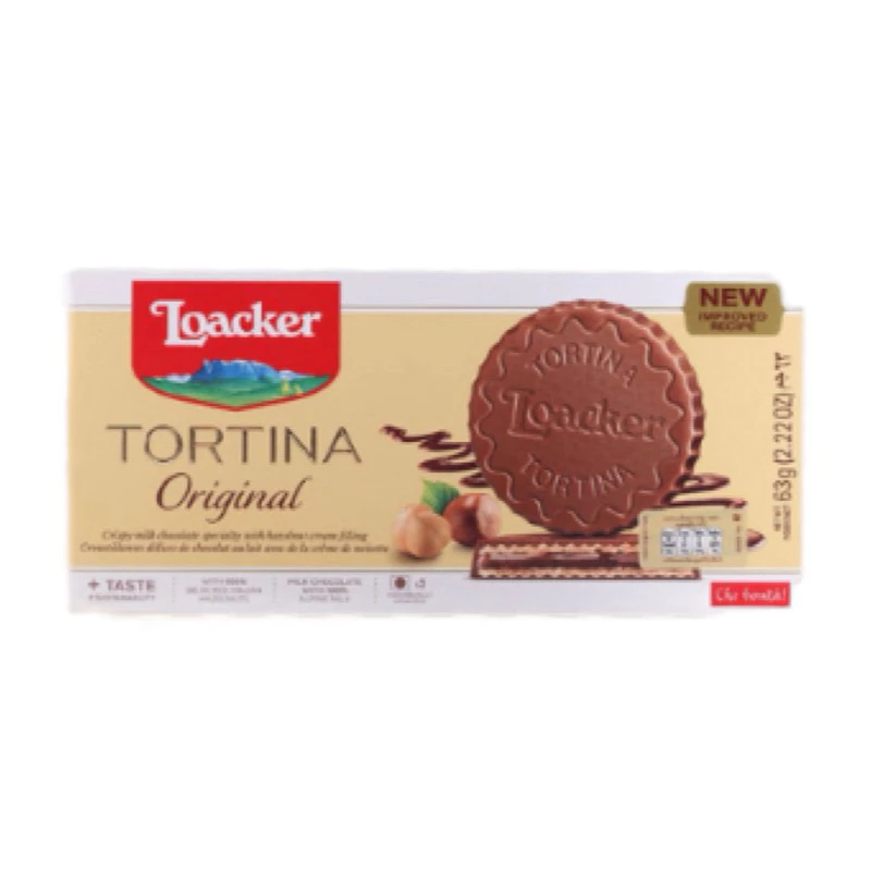 

Loacker Tortina Original 63 Gram