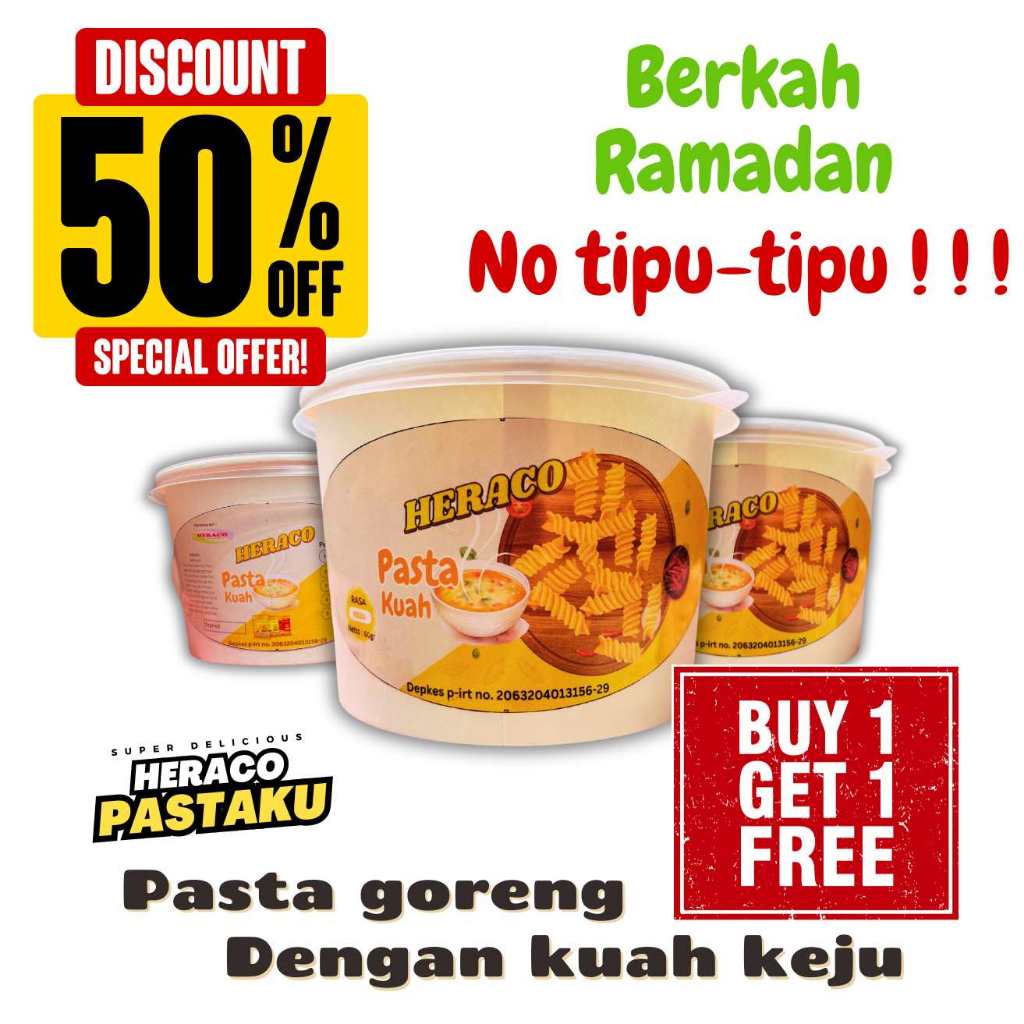

PASTAKU // HERACO pasta kuah keju makaroni kuah keju