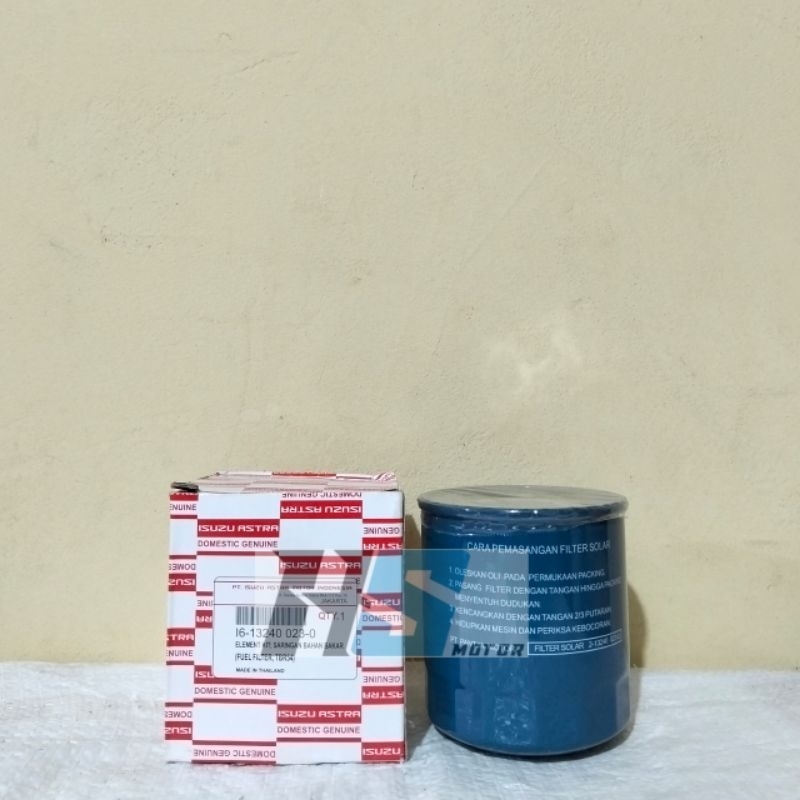 FILTER SOLAR FUEL FILTER SARINGAN SOLAR MOBIL ISUZU PANTHER ALL TIPE NKR SERIES ISUZU ELF DMAX D-MAX