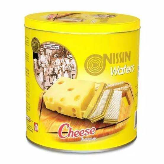 

Nissin Wafers Cheese Kaleng 300gram