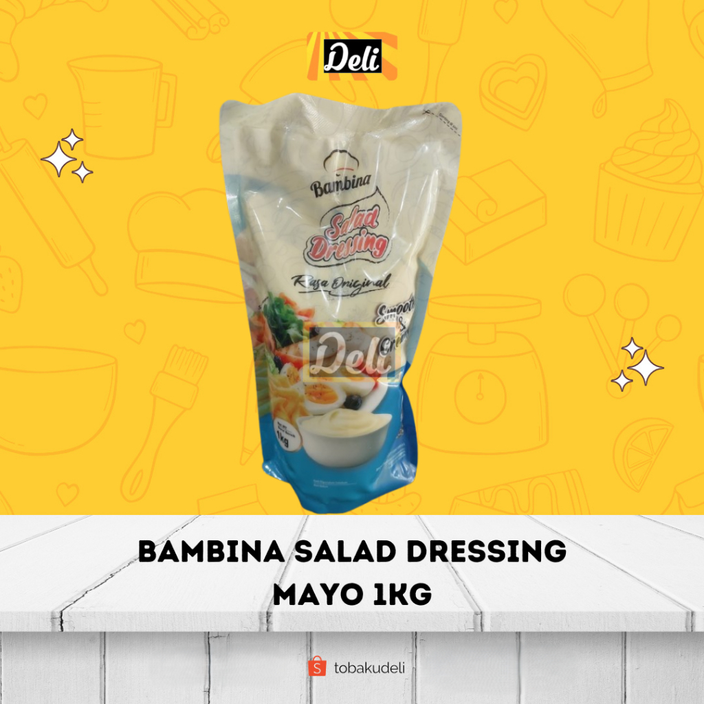 

Bambina Salad Dressing Mayo Saus Mayonais Original 1kg