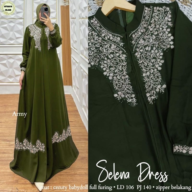 SELENA DRESS ORI ATHAYA DRESS ORI ATHAYA ORI ATHAYA