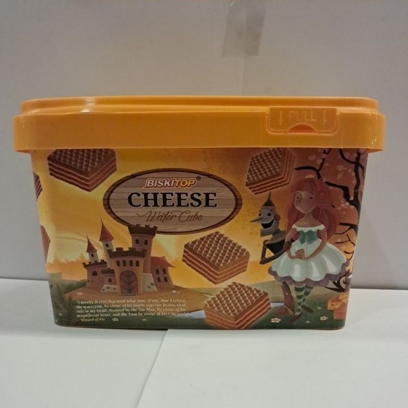 

biskitop wafer cube cheese 180 gram