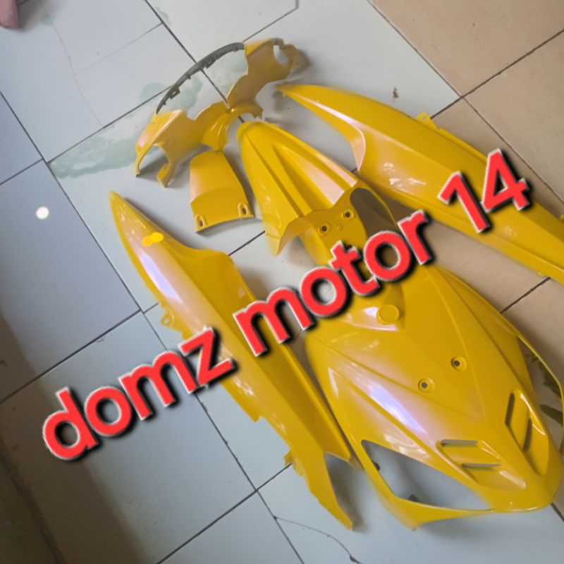 covet body full halus yamaha mio sporty kuning lembayung