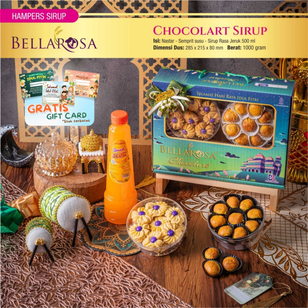 

PROMO!! PARCEL KUE LEBARAN INTANSARI PAKET SIRUP 2 KUE IDUL FITRI KUE KERING