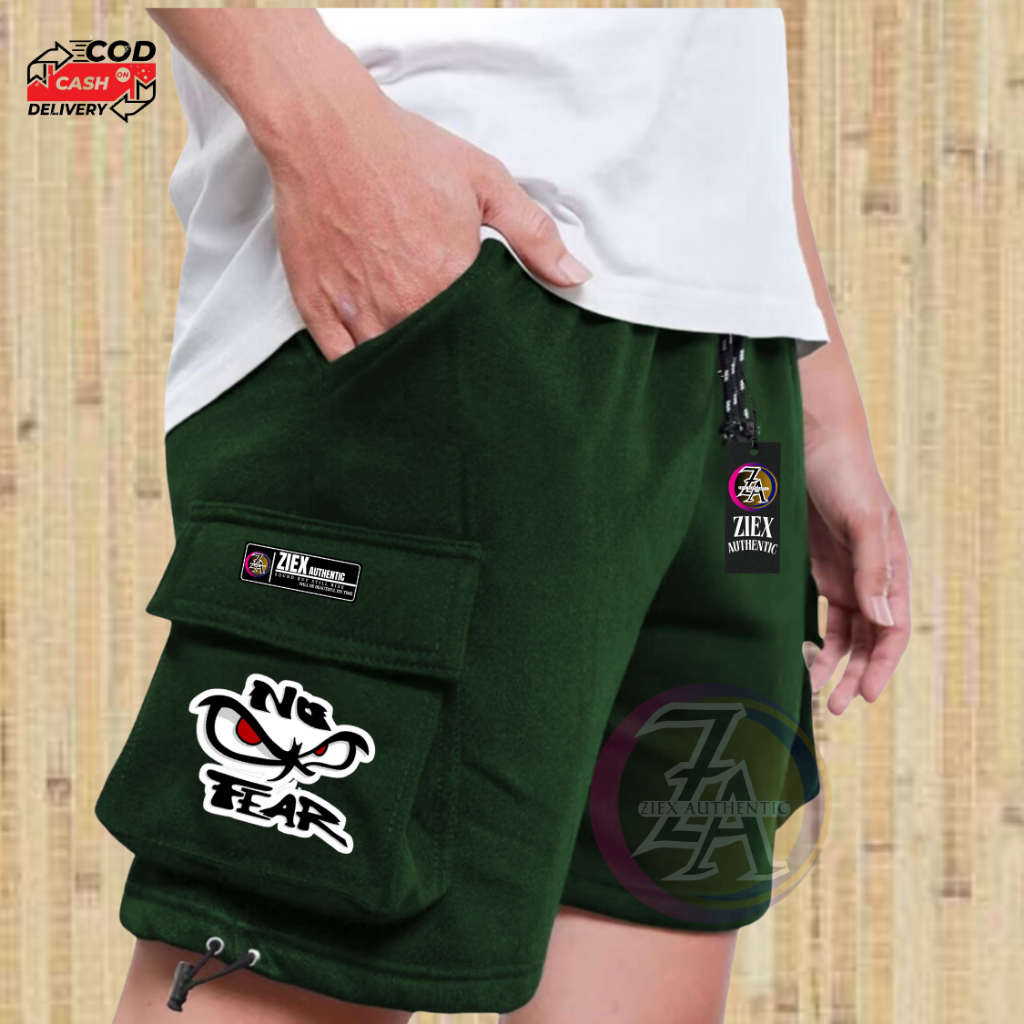 Celana pendek pria bahan fleece Premium - Celana pendek pria santai - Celana pendek pria santai