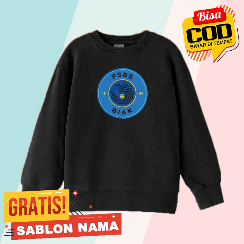 Sweater Anak Anak Psbs Biak / Jaket Sweater Anak Laki Laki & Perempuan Custom Nama Psbs Biak