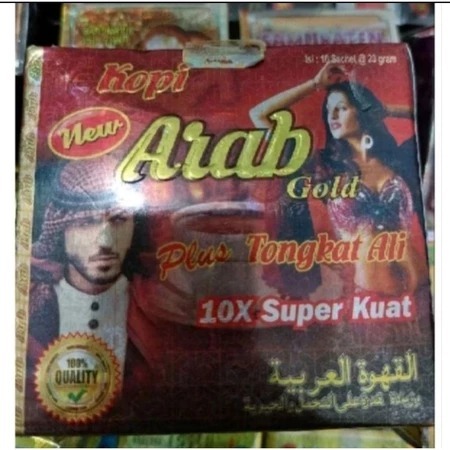 

kopi arab 1 box isi 10 blister 100% asli