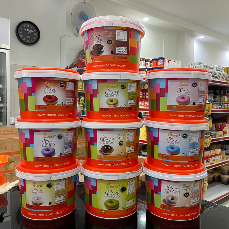 

ELMER DIP GLAZE KEMASAN EMBER PAIL 5 KG