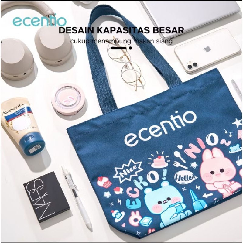 tas kanvas ecentio Tote bag ecentio