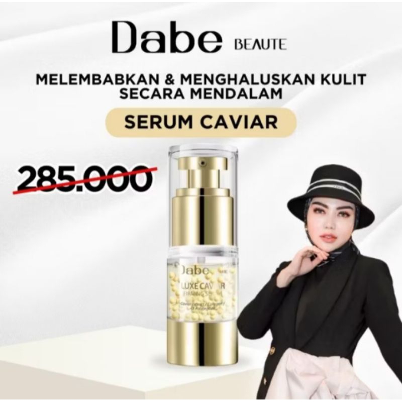 LUXE CAVIAR SERUM Dabe Beauty Serum Telur Caviar