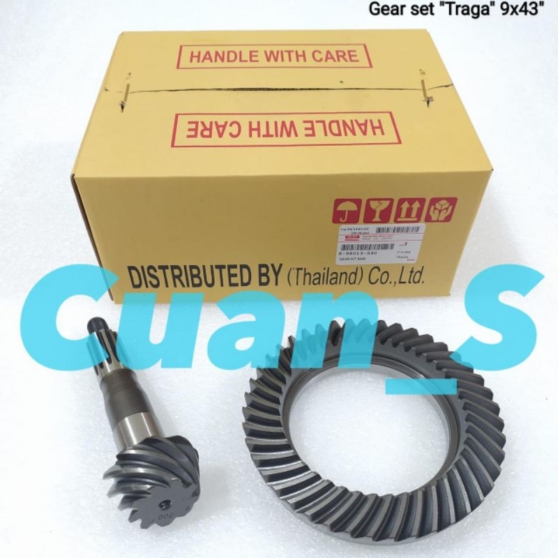 GEAR SET GIGI GARDAN ISUZU TRAGA 9×43