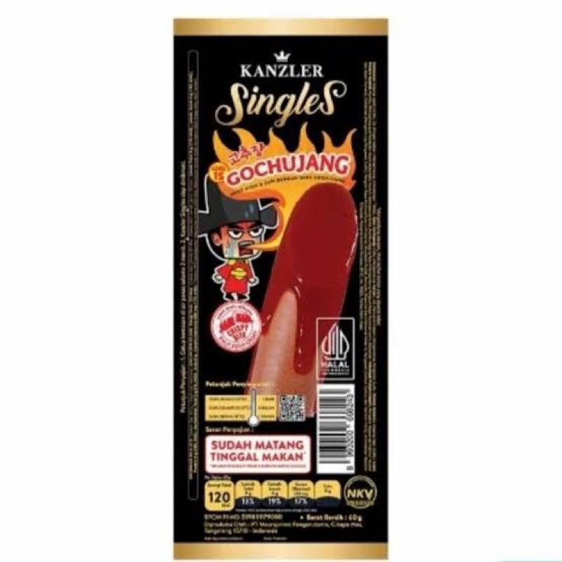 

NEW! Kanzler Singles Sosis Sapi & Ayam Gochujang 65gr