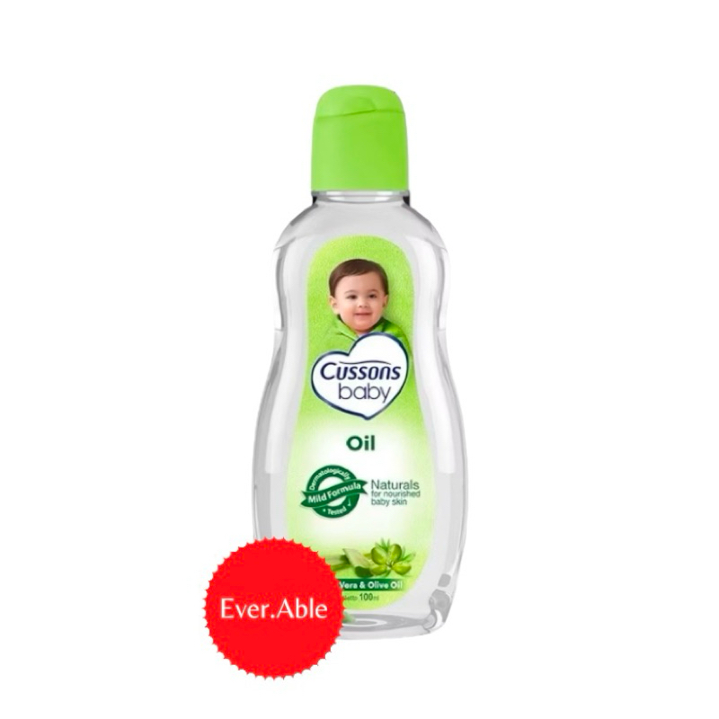 CUSSONS BABY OIL ALOE VERA & OLIVE OIL 100 ML