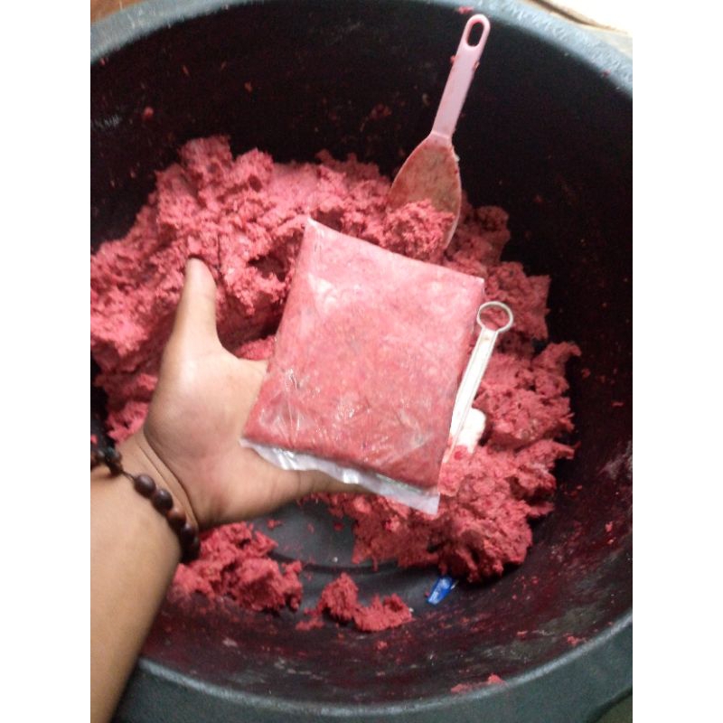 Umpan Mancing GT lele Pala udang 250gr