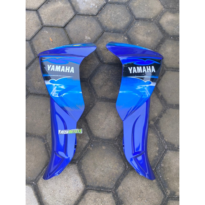 SAYAP TEBENG LUAR YANAHA JUPITER Z NEW BURHAN BIRU STRIPING BIRU 2008