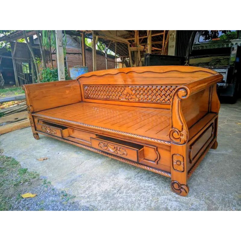 bangku bale bale bangku risban jati tua bangku santai bangku teras jati