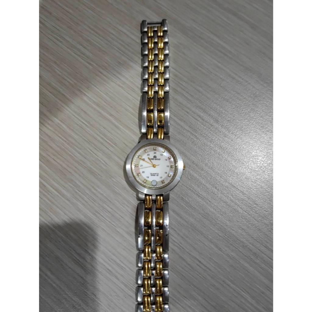 Jam Tangan Wanita QUARTZ Aries Gold Vintage