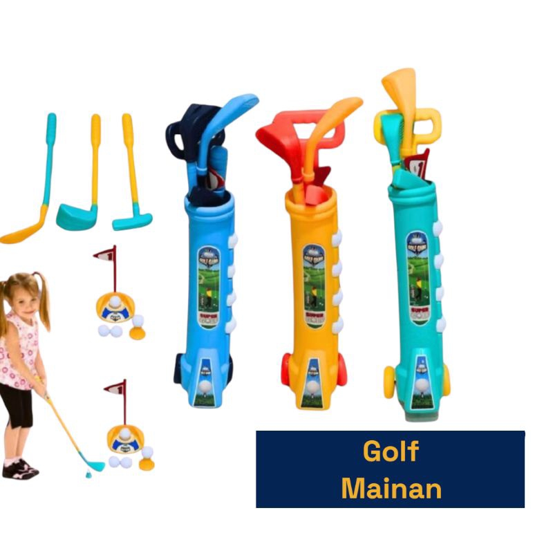 Mainan Anak Golf Play Set | Golf mini untuk Anak-anak