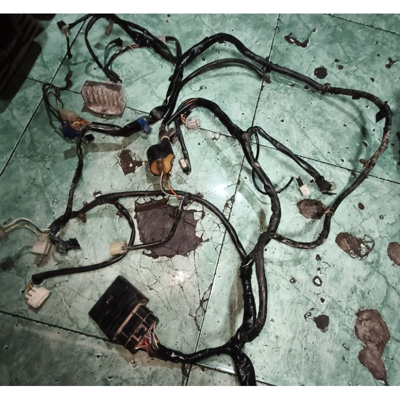 Kabel body set ECU Suzuki Nex fi barang masih bagus ORI bawaan copotan motor asli