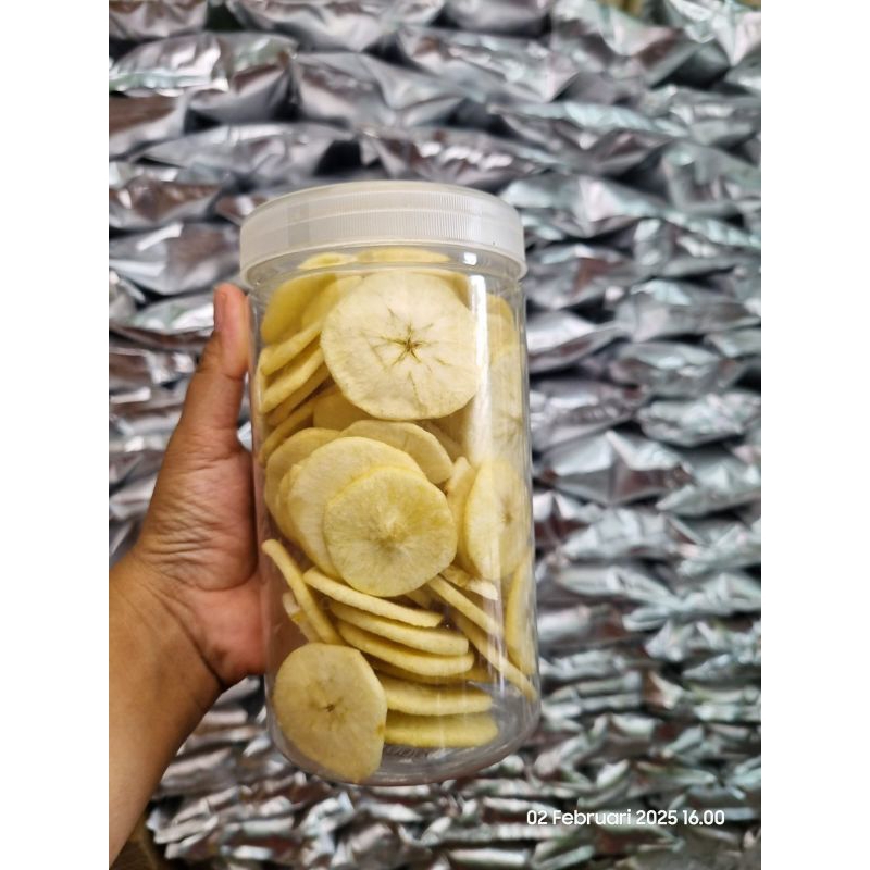 

Keripik Apel 500gr kualitas Super