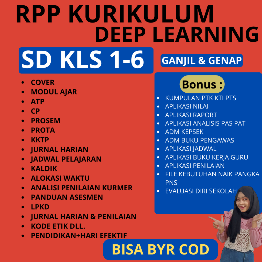 

RPP KURIKULUM DEEP LEARNING SD - PERANGKAT PEMBELAJARAN KURIKULUM DEEP LEARNING SD KELAS 1-6