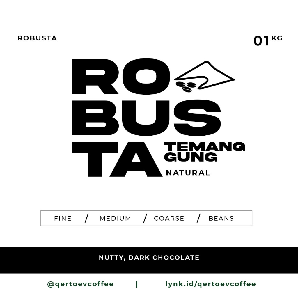 

Kopi Robusta Temanggung Premium - Qertoev Coffee