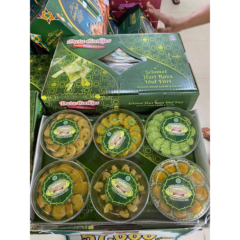 

promo paket cookies ramadhan spesial isi 6 all varian Gift box