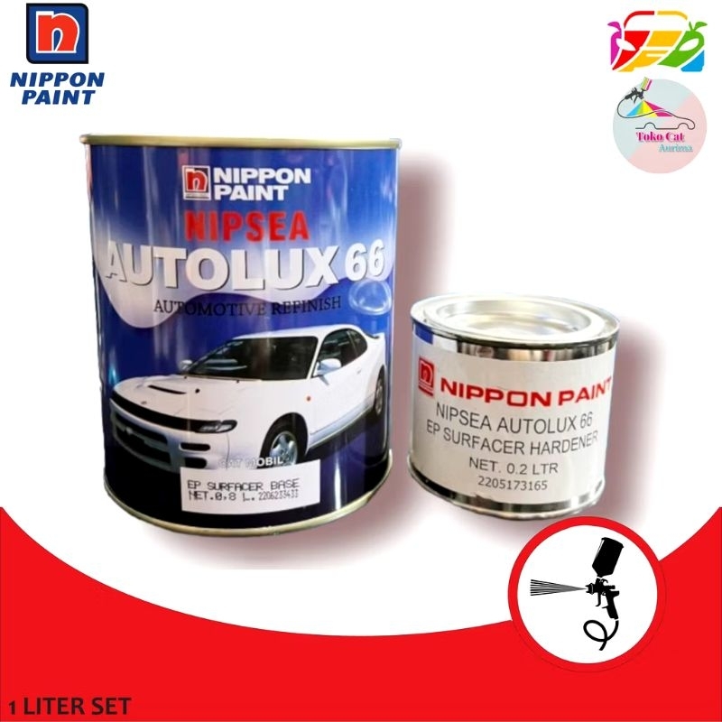 CAT DASAR EPOXY PRIMER AUTOLUX66 NIPPON PAINT 1KG ORIGINAL