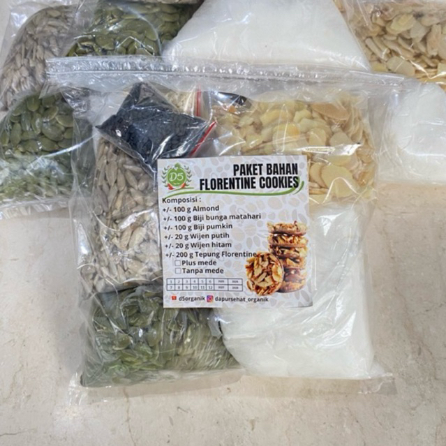 

Paket Florentine Cookies Lengkap bonus Cup cetakan/ BAHAN FLORENTINE COOKIES / TEPUNG FLORENTA