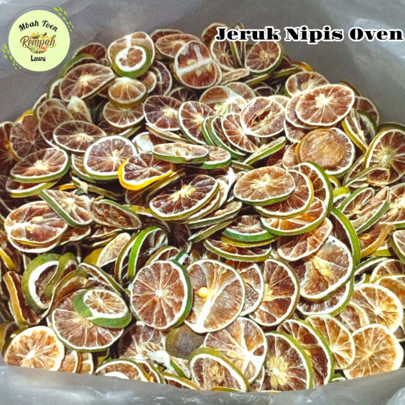 

Dehydrated Lime Slice Oven 1kg/Jeruk Nipis Kering Oven 1kg