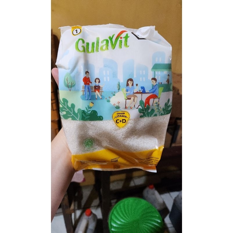 

Gula putih isi 1 KG kemasan bersih