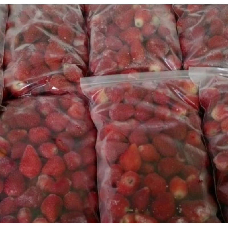 

strawberry frozen