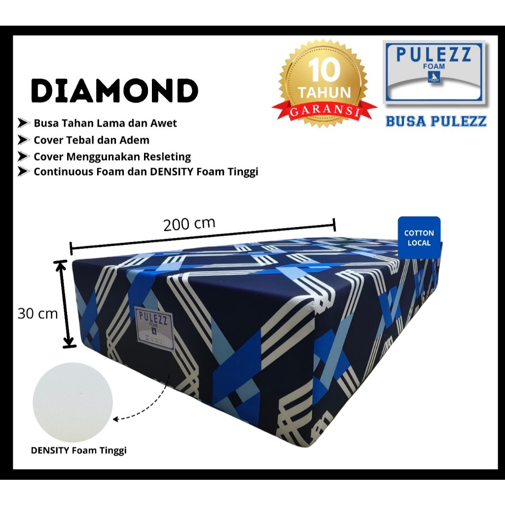 KASUR BUSA SUPER BERGARANSI | KASUR BUSA PULEZZ TEBAL 30CM