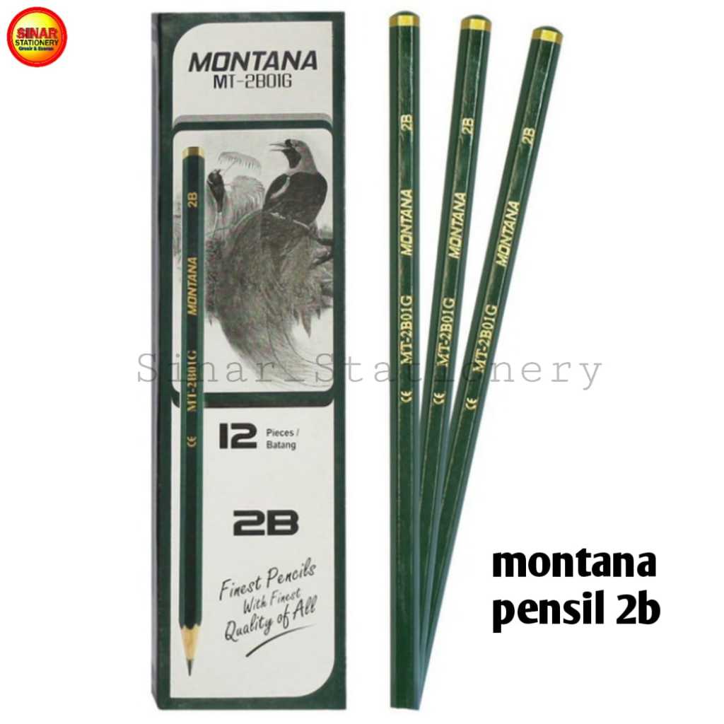 

MONTANA PENSIL 2B MT-2B01G