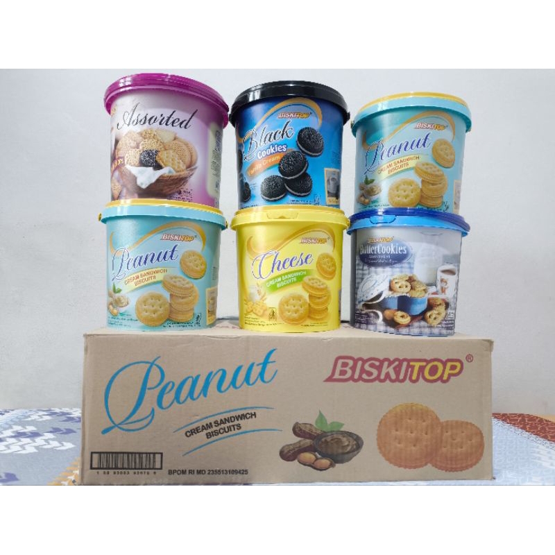 

1 kartonln roti kalenhlg biskuit top isi 6