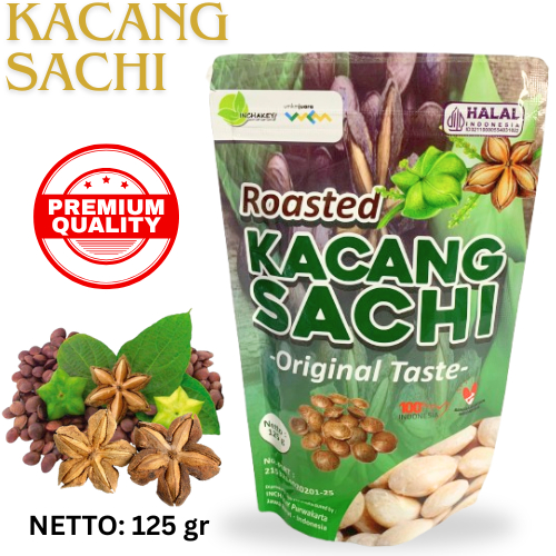 

Kacang Sacha Inchi Sangrai Camilan Kacang Saca Inci Murah Premium Roasted Sachi 125gr Enak