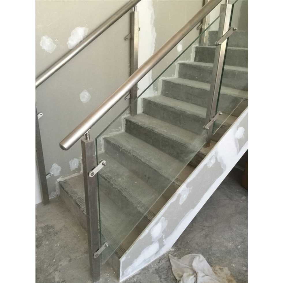 Railing Tangga Stainless Steel Kaca 304