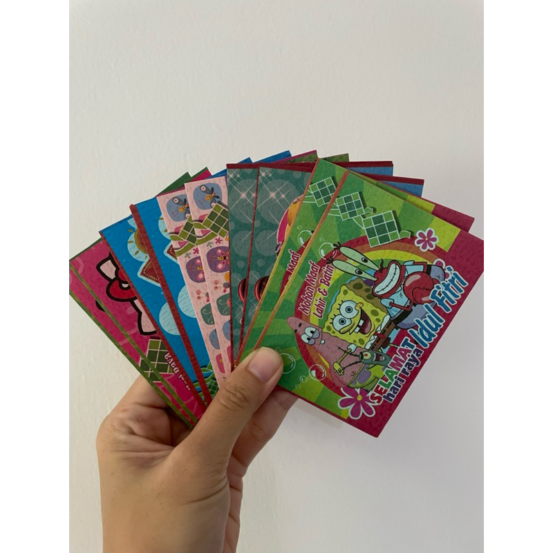 

Amplop Lebaran Kartun isi 10