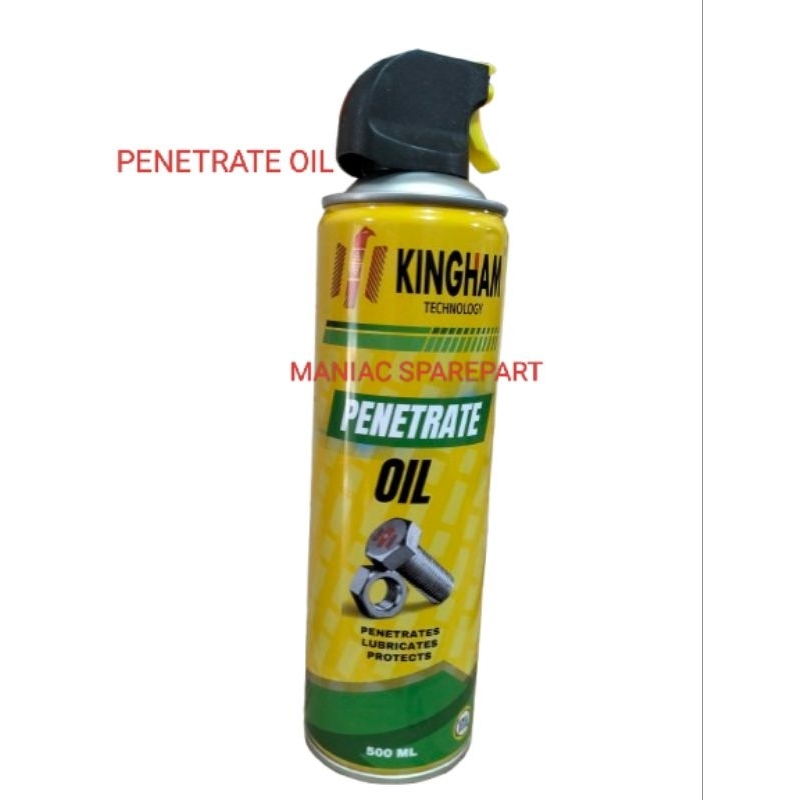 FUEL PENETRATE WD 40 500ML KINGHAM CAIRAN SEMPROT ANTI KARAT