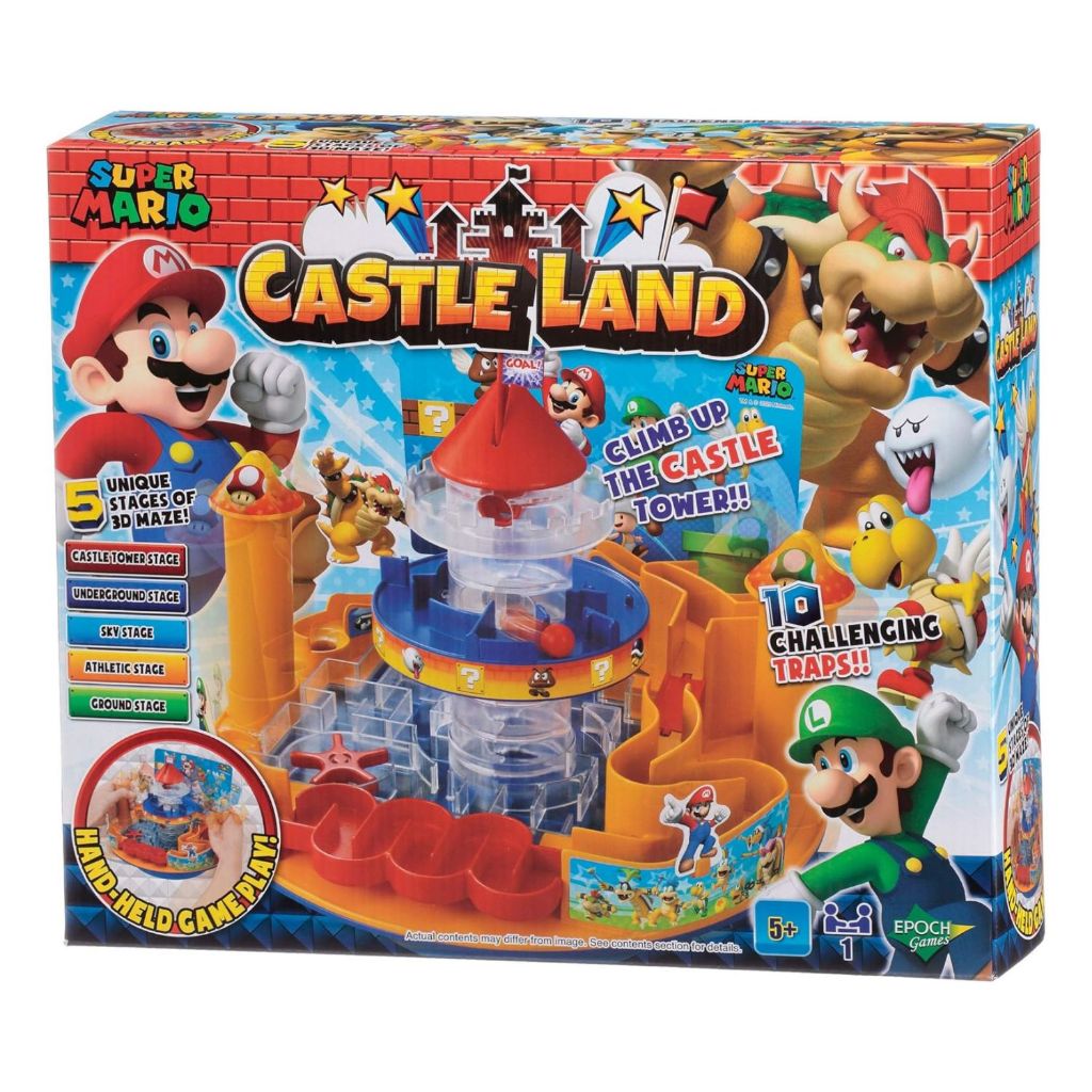 SUPER MARIO Castle Land | Mainan Anak-Anak