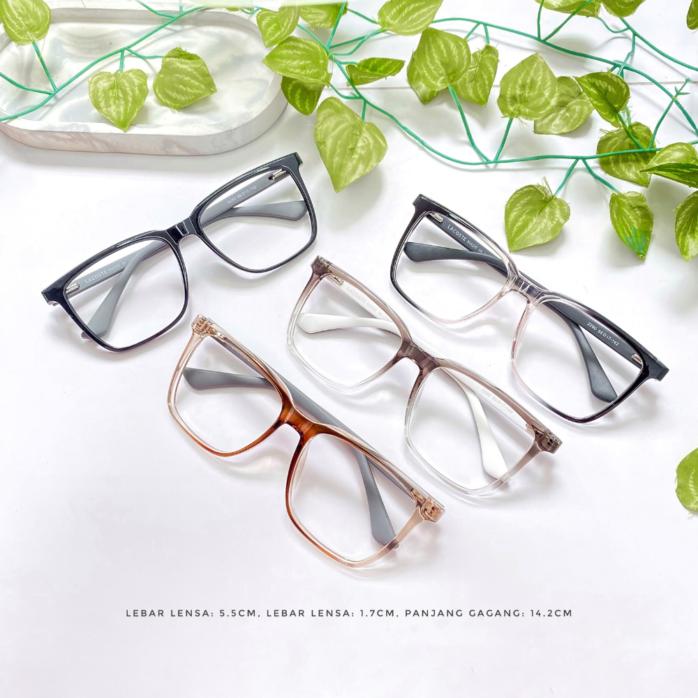 PAKET FRAME+LENSA MINUS | KACAMATA MINUS SILINDER PLUS OPTIK TERBARU KODE 2290